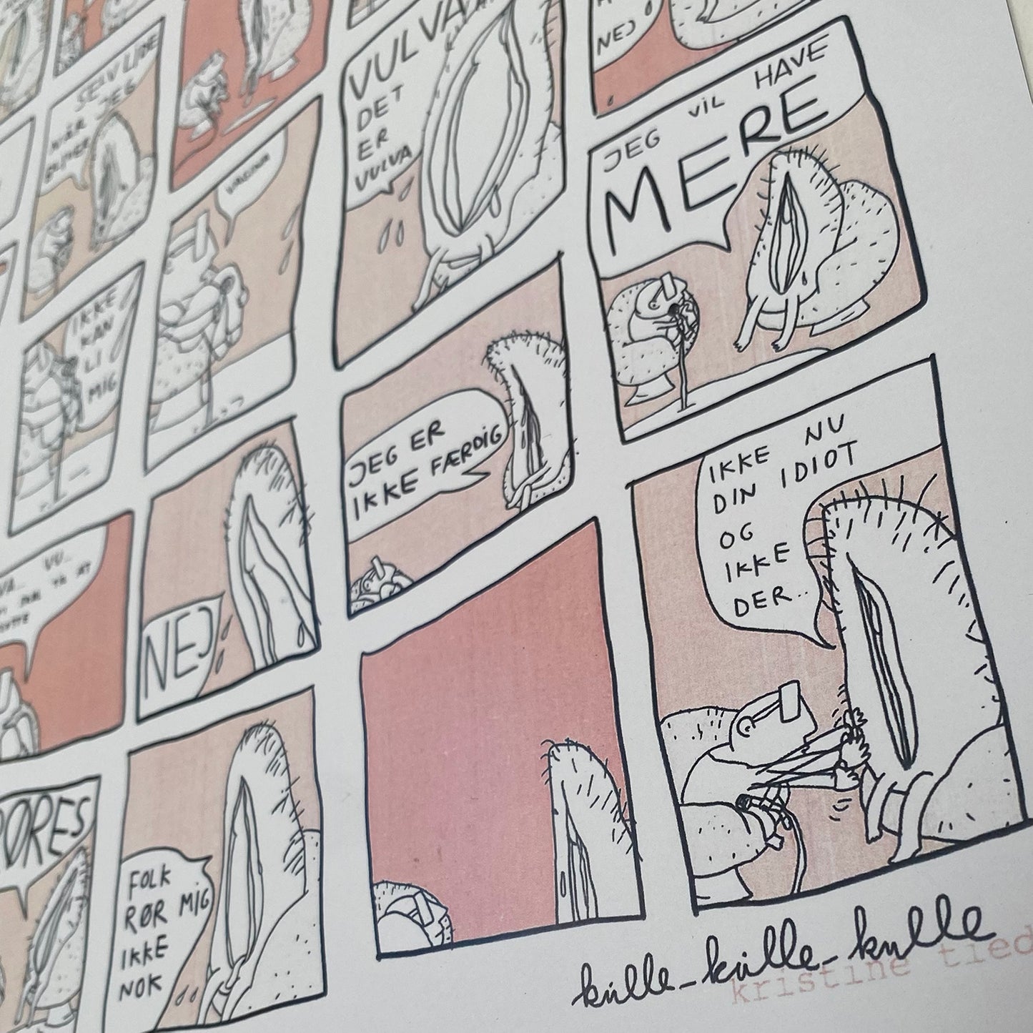Interview - A3 print